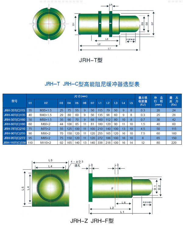 高能阻尼缓冲器